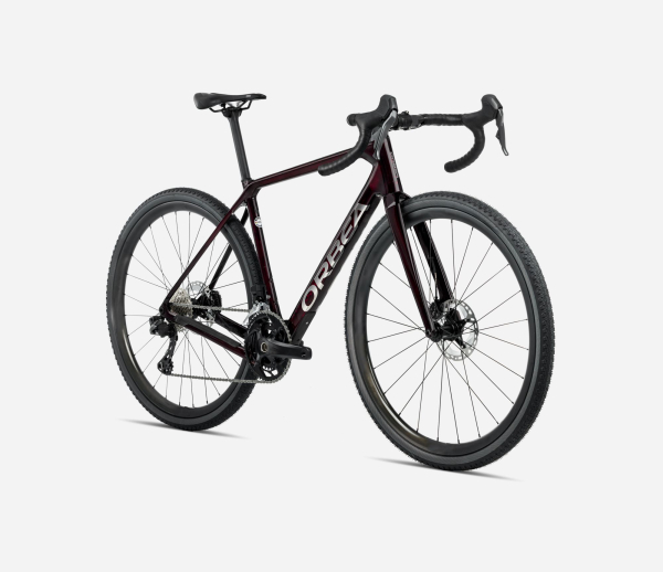 Orbea Terra M20iTeam Gravel Kerékpár - 2025 Wine Red Carbon View (Gloss) - piros