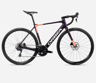 Orbea Gain M30 353 Wh Elektromos Endurance Országúti Kerékpár 2025 Fantasy Purple Carbon View (Gloss) - Orange Cloud (Matt) - lila