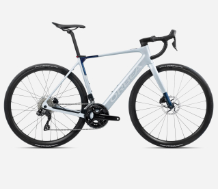 Orbea Gain M30i 353 Wh Elektromos Endurance Országúti Kerékpár 2025 Halo Silver (Matt) - Blue Carbon View (Gloss) - ezüst