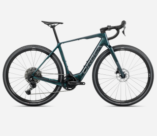 Orbea Denna M40 420 Wh Elektromos Gravel Kerékpár 2025 Escape Green Gloss - Foggy Matt - zöld