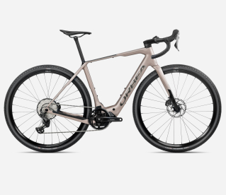 Orbea Denna M20 420 Wh Elektromos Gravel Kerékpár 2025 Nickel Matt - Carbon Raw Gloss - carbon