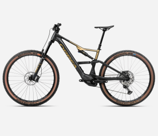Orbea RISE SL H20 Elektromos Fully MTB Kerékpár - Diamond Black-Splash Olive Green (Matt) - fekete - zöld