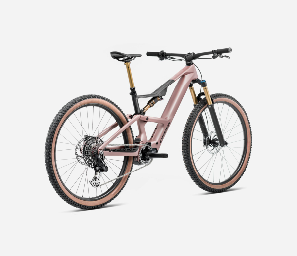 Orbea RISE SL M10 420W Elektromos Fully MTB Kerékpár - Desert Rose - Carbon Raw (Matt) - rózsaszín