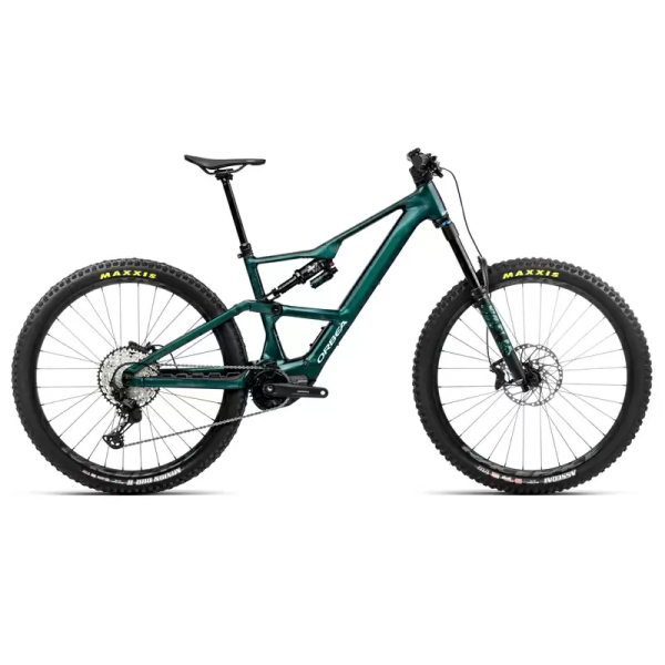 Orbea RISE LT H10 Elektromos Fully MTB Kerékpár - Escape Green-Splash Ice Green (Gloss) - zöld