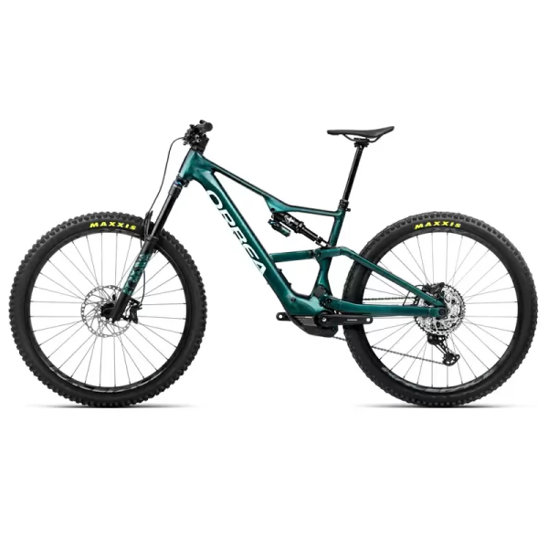 Orbea RISE LT H10 Elektromos Fully MTB Kerékpár - Escape Green-Splash Ice Green (Gloss) - zöld