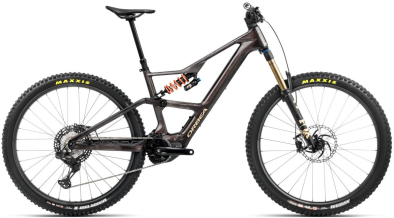 Orbea RISE LT M-TEAM 420W Elektromos Fully MTB Kerékpár - Cosmic Carbon View - Golden Sand (Gloss) - carbon