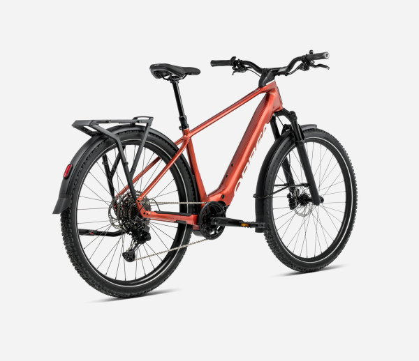 Orbea Kemen Adv 30 29" 540 Wh Urban All Terrain Elektromos Trekking Kerékpár 2025 Mars Red - Ivory White (Gloss) - piros