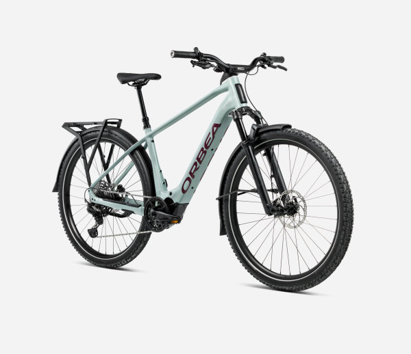 Orbea Kemen Adv 30 29" 540 Wh Urban All Terrain Elektromos Trekking Kerékpár 2025 Blue Stone (Matt) - Brugundy (Gloss) - kék