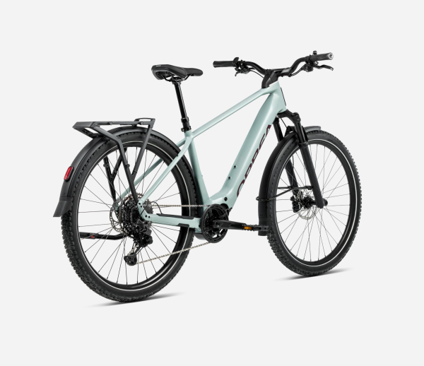 Orbea Kemen Adv 30 29" 540 Wh Urban All Terrain Elektromos Trekking Kerékpár 2025 Blue Stone (Matt) - Brugundy (Gloss) - kék