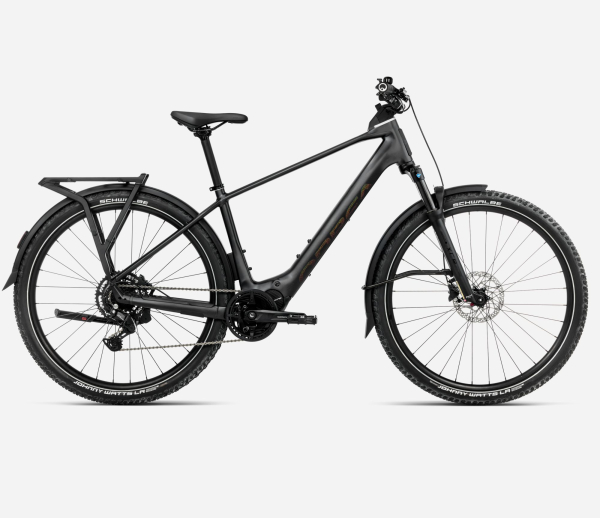 Orbea Kemen Adv 30 29" 540 Wh Urban All Terrain Elektromos Trekking Kerékpár 2025 Diamond Black (Matt-Gloss) - fekete