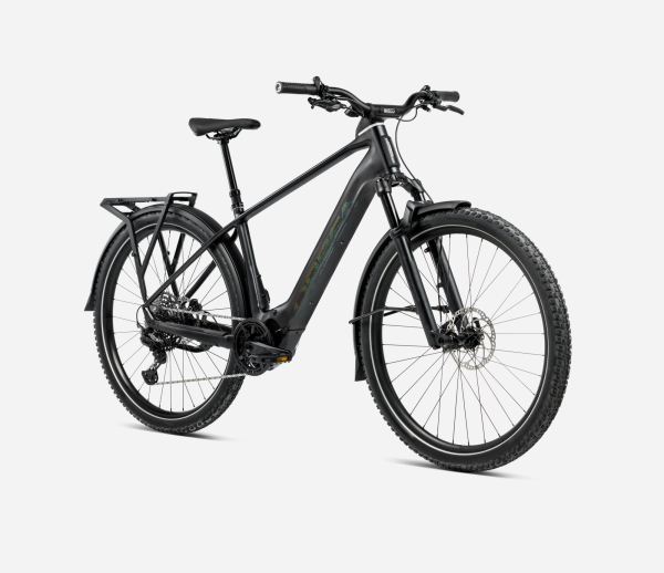 Orbea Kemen Adv 30 29" 540 Wh Urban All Terrain Elektromos Trekking Kerékpár 2025 Diamond Black (Matt-Gloss) - fekete