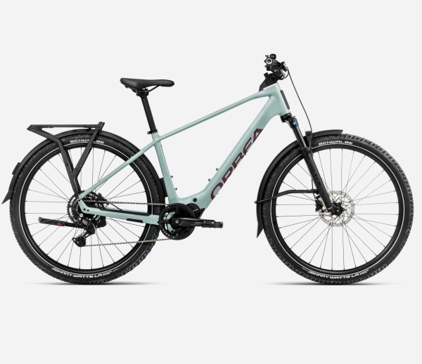 Orbea Kemen Adv 30 29" 540 Wh Urban All Terrain Elektromos Trekking Kerékpár 2025 Blue Stone (Matt) - Brugundy (Gloss) - kék