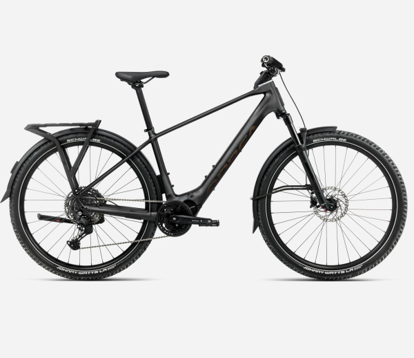 Orbea Kemen Adv 20 29" 630 Wh Urban All Terrain Elektromos Trekking Kerékpár 2025 Diamond Black (Matt-Gloss) - fekete