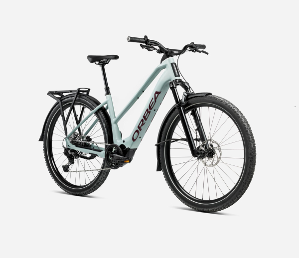 Orbea Kemen Adv 30 MID 29" 540 Wh Urban All Terrain Elektromos Trekking Kerékpár 2025 Blue Stone (Matt) - Brugundy (Gloss) - kék