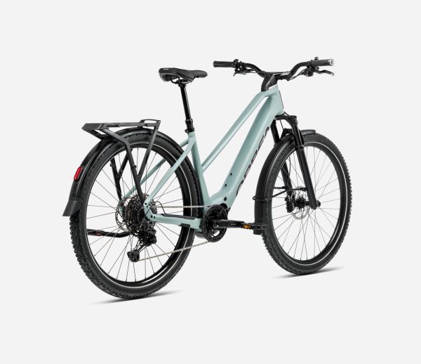 Orbea Kemen Adv 30 MID 29" 540 Wh Urban All Terrain Elektromos Trekking Kerékpár 2025 Blue Stone (Matt) - Brugundy (Gloss) - kék
