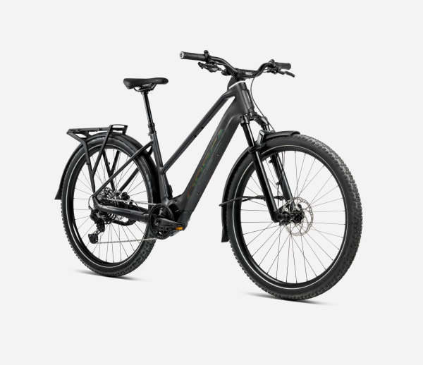 Orbea Kemen Adv 30 MID 29" 540 Wh Urban All Terrain Elektromos Trekking Kerékpár 2025 Diamond Black (Matt-Gloss) - fekete