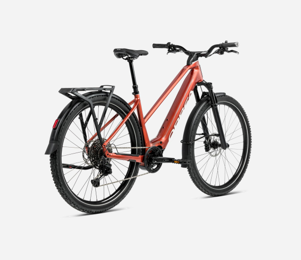 Orbea Kemen Adv 30 MID 29" 540 Wh Urban All Terrain Elektromos Trekking Kerékpár 2025 Mars Red - Ivory White (Gloss) - piros