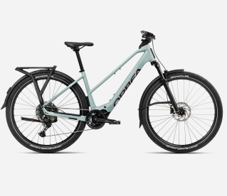 Orbea Kemen Adv 20 MID 29 630 Wh Urban All Terrain Elektromos Trekking Kerékpár 2025 Blue Stone (Matt) - Brugundy (Gloss) - kék