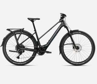 Orbea Kemen Adv 20 MID 29 630 Wh Urban All Terrain Elektromos Trekking Kerékpár 2025 Diamond Black (Matt-Gloss) - fekete