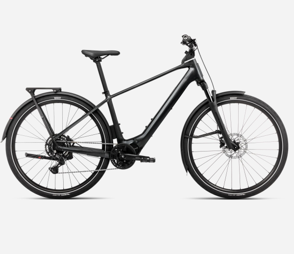 Orbea Kemen Tour 30 28" 540 Wh Elektromos Trekking Kerékpár - 2025 Diamond Black (Gloss) - fekete