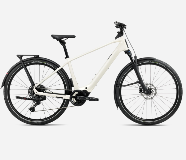 Orbea Kemen Tour 20 28" 630 Wh Elektromos Trekking Kerékpár - 2025 Ivory White (Gloss) - fehér
