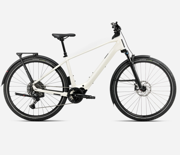 Orbea Kemen Tour 10 28" 630 Wh Elektromos Trekking Kerékpár - 2025 Ivory White (Gloss) - fehér