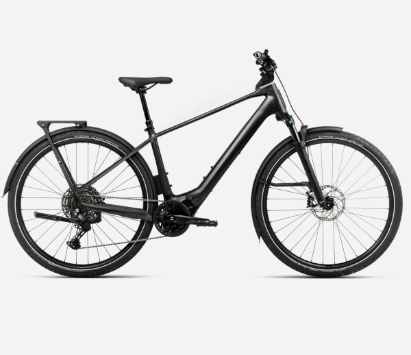 Orbea Kemen Tour 10 28" 630 Wh Elektromos Trekking Kerékpár - 2025 Diamond Black (Gloss) - fekete