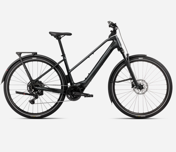 Orbea Kemen Tour 30 MID 28" 540 Wh Elektromos Trekking Kerékpár - 2025 Diamond Black (Gloss) - fekete