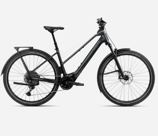 Orbea Kemen Tour 10 MID 28 630 Wh Elektromos Trekking Kerékpár - 2025 Diamond Black (Gloss) - fekete