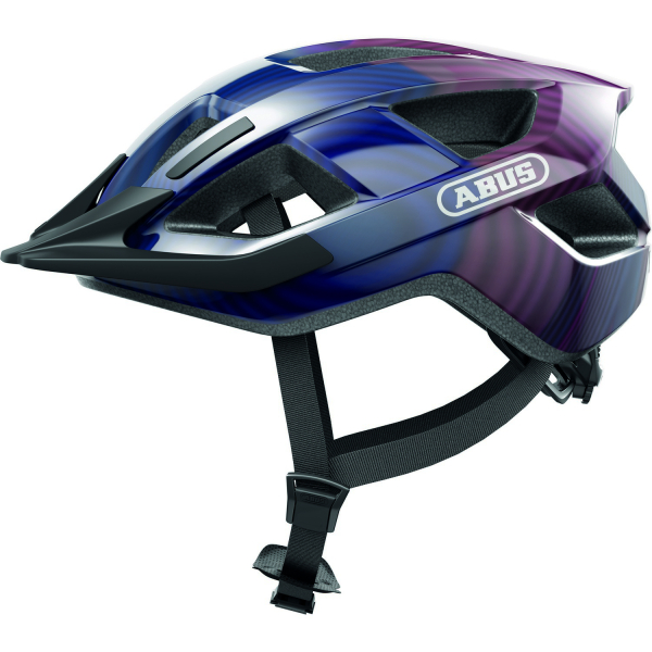 Abus Aduro 3 In-Mold Városi Kerékpáros Sisak - Purple Waves