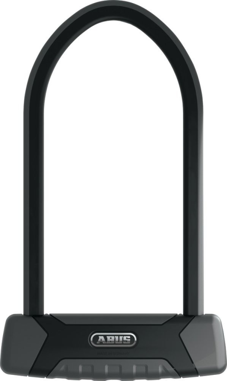 Abus Granit XPlus 540/160 HB230 U-Lakat XPlus Kerékpár Zárszerkezettel USH tartóval Fekete - Adott Kulcshoz