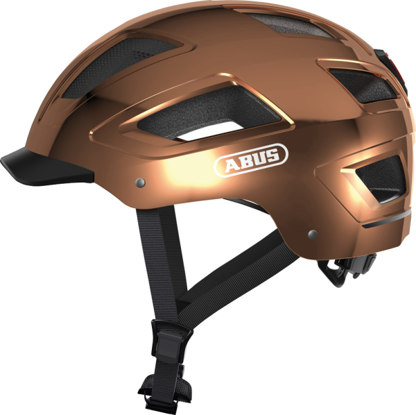 Abus Hyban 2 Városi Kerékpáros sisak - Chrome Rosé