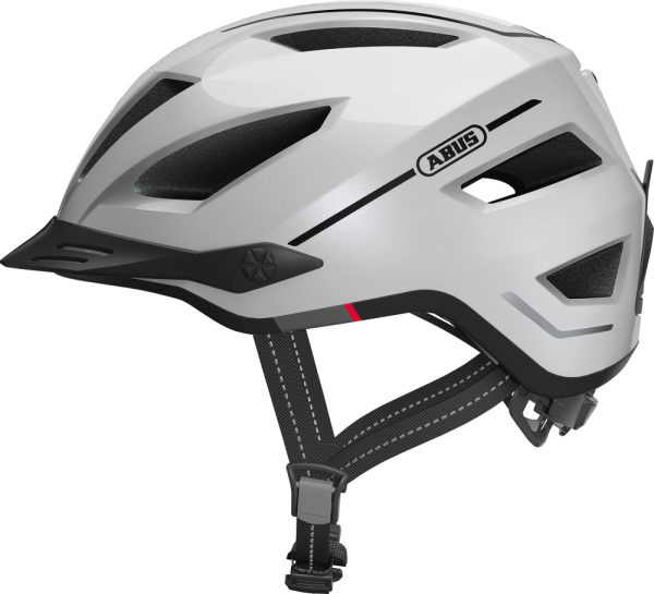 Abus Pedelec 2 In-Mold Városi Kerékpáros sisak - Pearl White