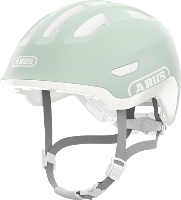 Abus Smiley 3.0 Ace Led In-Mold Gyerek Kerékpáros Sisak Pure Mint - zöld