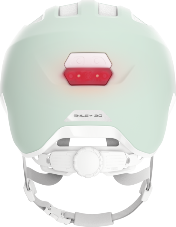 Abus Smiley 3.0 Ace Led In-Mold Gyerek Kerékpáros Sisak Pure Mint - zöld