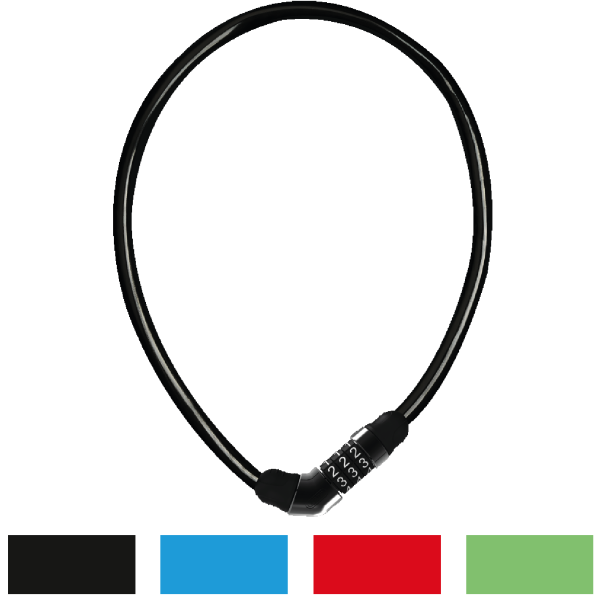 Abus 4408C/65 Kerékpár Zár / Zöld