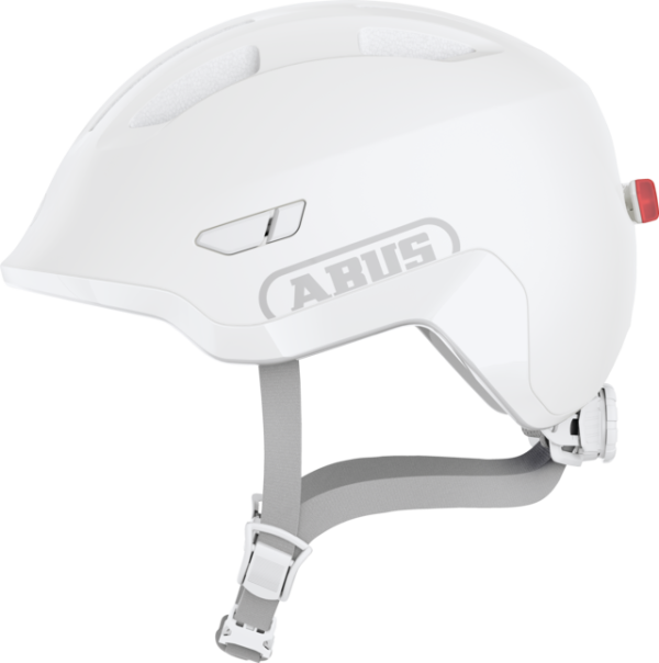 Abus Smiley 3.0 Ace Led In-Mold Gyerek Kerékpáros Sisak Pure White - fehér