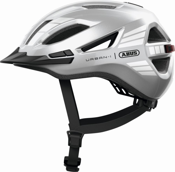 Abus Urban-I 4.0 In-Mold Városi Kerékőpáros sisak - signal silver