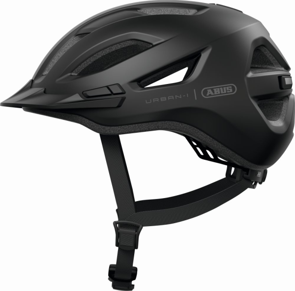 Abus Urban-I 4 LR In-Mold Városi Kerékpáros sisak - velvet black