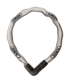 Abus láncos kerékpár lakat Számzárral Tresor 6807C/110, fényvisszaverős (7mm)