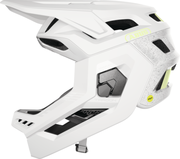 Abus Targon Mips Fullface Kerékpár Sisak Levehető Álvédővel - Lemon White