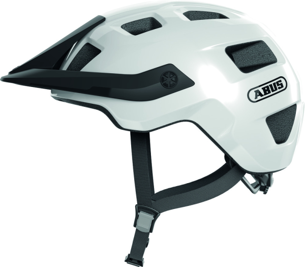 Abus MoTrip In-Mold MTB Kerékpáros sisak - Shiny White
