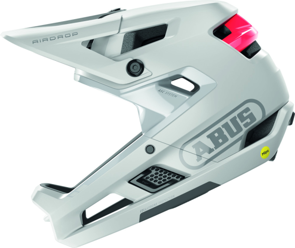 Abus AirDrop MIPS In-Mold Full face Kerékpáros sisak - Polar White
