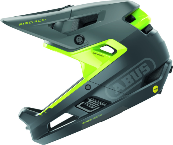 Abus AirDrop MIPS In-Mold Full face Kerékpáros sisak - Concrete Grey