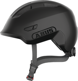 Abus Smiley 3.0 Ace Led In-Mold Gyerek Kerékpáros Sisak Velvet Black - fekete