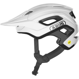 Abus Cliffhanger MIPS In-Mold MTB Kerékpáros sisak - shiny white