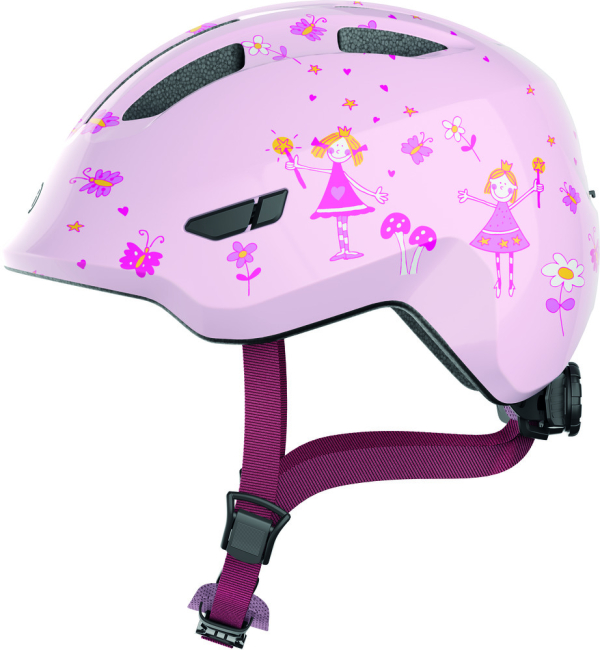 Abus Smiley 3.0 In-Mold Gyerek Kerékpár Sisak Rose Princess - rózsaszín