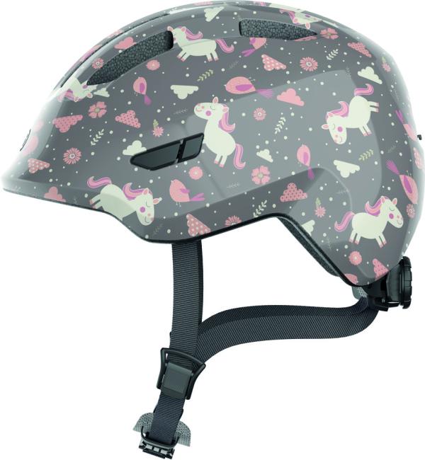 Abus Smiley 3.0 In-Mold Gyerek Kerékpár Sisak Grey Horse - szürke