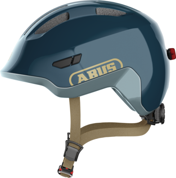 Abus Smiley 3.0 Ace Led In-Mold Gyerek Kerékpáros Sisak Royal Blue - kék