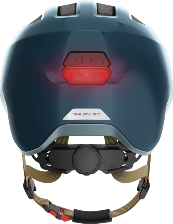 Abus Smiley 3.0 Ace Led In-Mold Gyerek Kerékpáros Sisak Royal Blue - kék